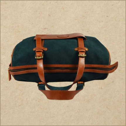 Canvas Weekender Bag - Overnight Travel Duffle Bag